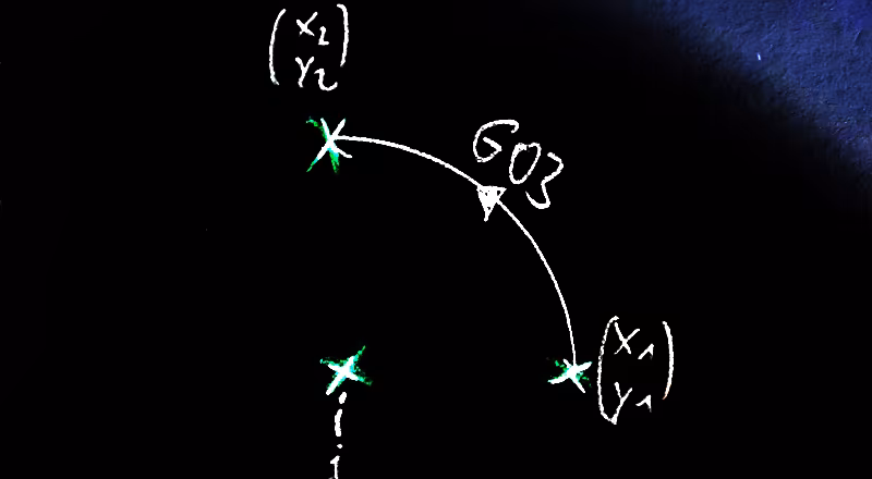 Image: drawing an arc using center point, start- and endpoint