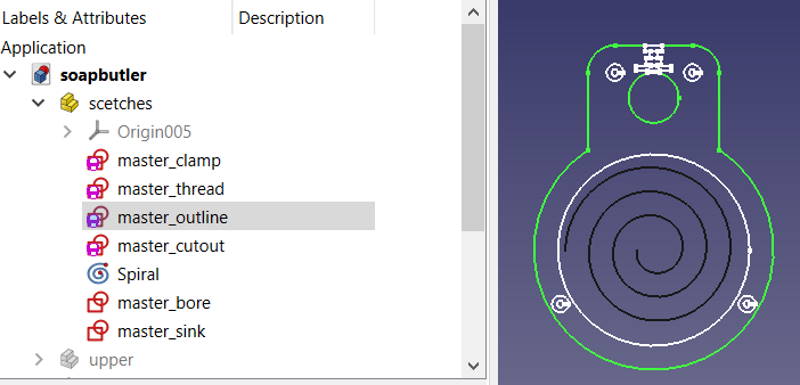 Image: FreeCAD Scetch